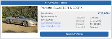 auto adverteren gratis