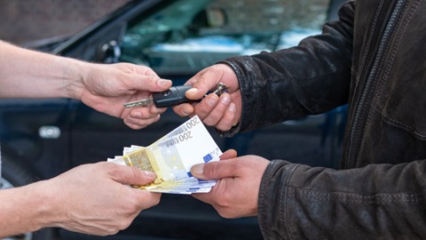 auto verkopen contant geld